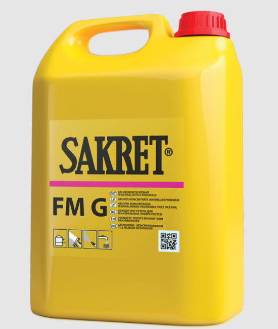 Sakret FM Концентрат грунта для бетонных зданий. 10 л